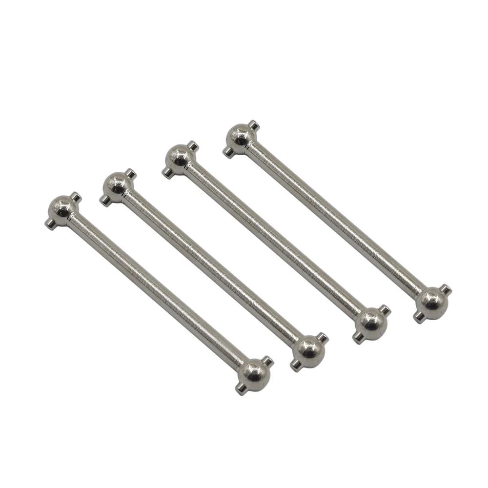 4Pcs Dogbone 51MM for WLtoys A979 A949 A959 A969 K929 Himoto E18 Spino HSP 1:18 RC Car Upgrade Parts
