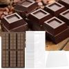 Chocolate Molds 6-Cavity Soap Molds With Scraper And 100 Bags Easy Release Mould For Baking Kitchen Home Chocolate Making Soap