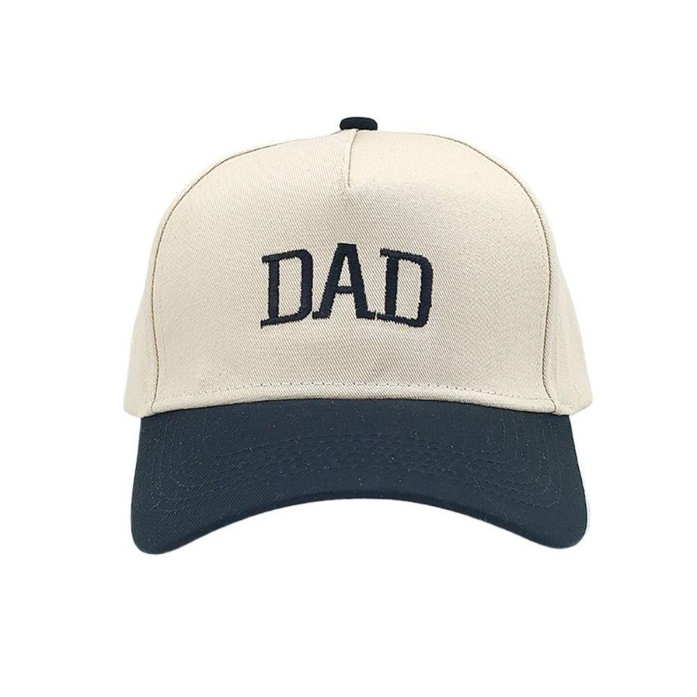 2pcs/set Adjustable Mom Dad Baseball Cap Letter Embroidered Couple Cap Baseball Hats  For Man Women