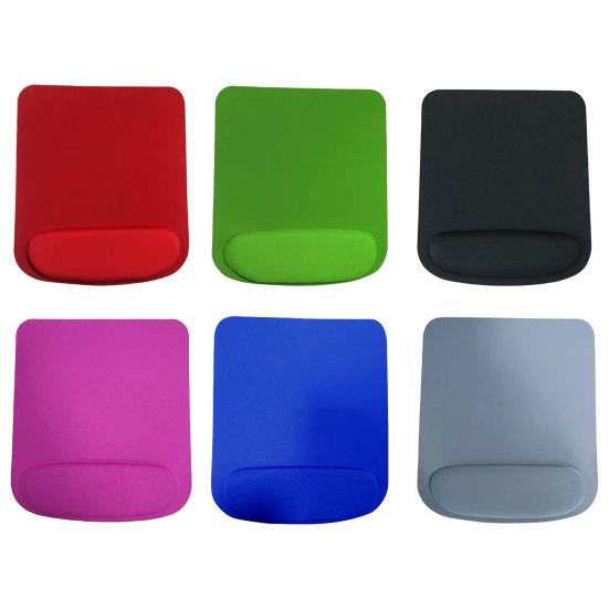 Коврик для мыши ПК тонкой работы, полезный эргономичный коврик сплошного цвета из ЭВА