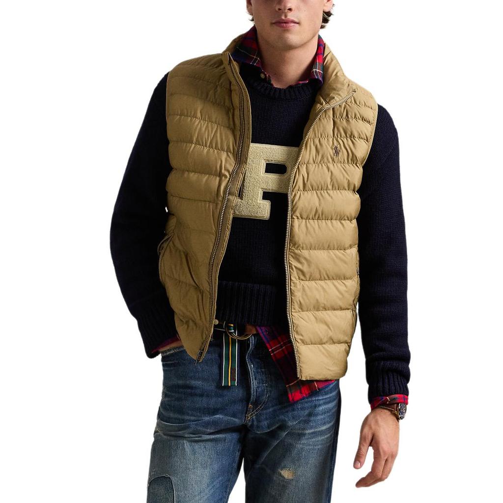 Polo Ralph Lauren logo-embroidered gilet MNPOOTW1N220184-250