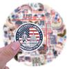 55 Наклеек с граффити к 200-летию США - Водонепроницаемое украшение для скейтбордов и бутылок для воды