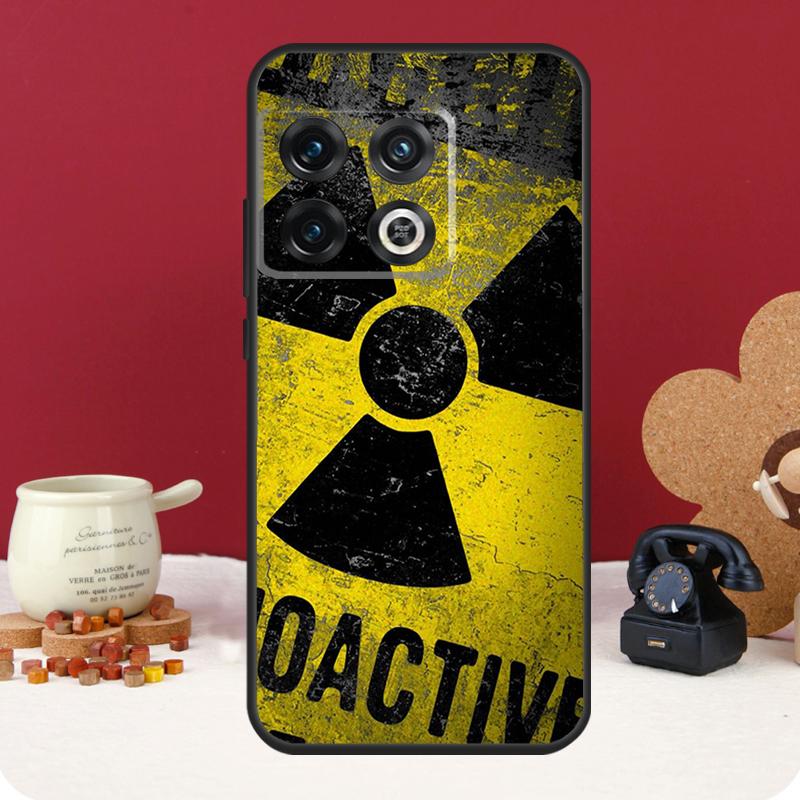 Nuclear Radiation Emblem Cover For OnePlus Nord 4 CE 3 2 Lite N30 N20 N10 OnePlus 10T 8T 13R 12R 13 12 11 10 Pro Case