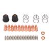 47 Pcs Plasma Cutter Torch Accessory Kit PR0010 Electrode PD011608 Nozzle Tip Shield Cap Spacer