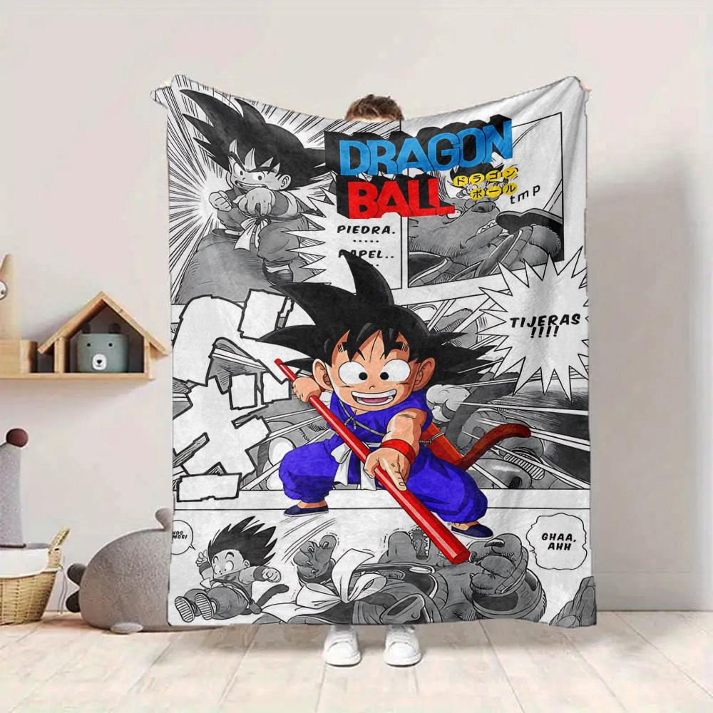 1PC Dragon Ball Blanket, Throw For Sofa, Bed, Travel, Camping, Livingroom,