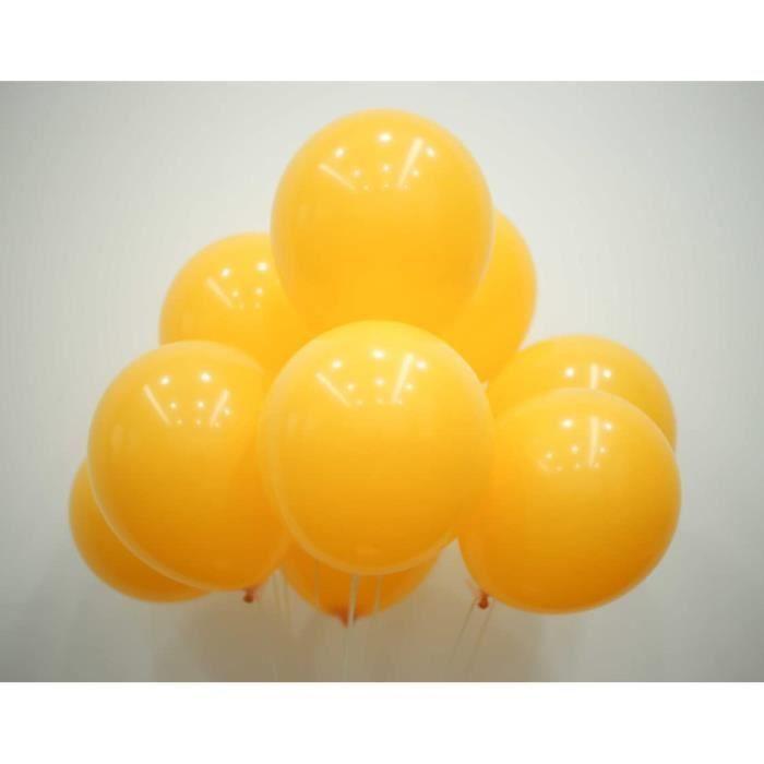 Balloon - Yellow Khaki - 10" 25 Cm - 50 Pieces - Helium - Natural Latex