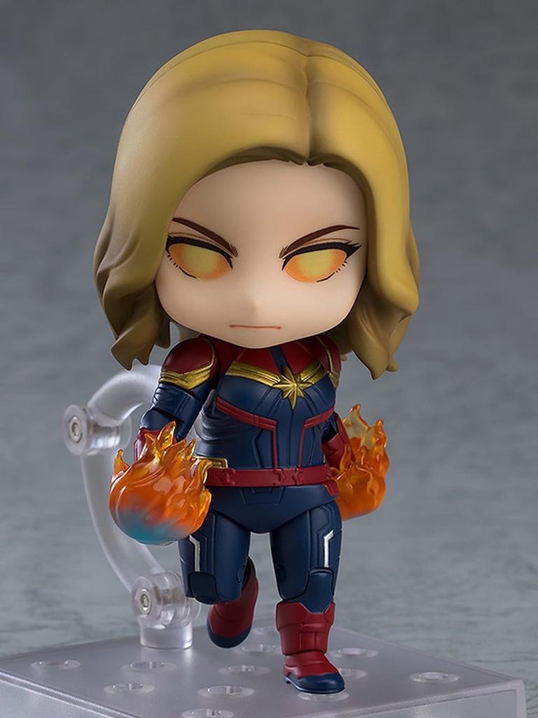 Nendoroid Captain Marvel Heroes Edition DX окрашенная подвижная фигурка Ver. Немасштабируемый АБС и ПВХ