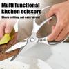 SK5 стальные многофункциональные кухонные ножницы для разделки рыбы, мощные ножницы для куриных костей и ножницы для барбекю