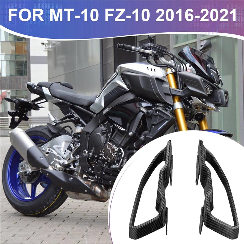 Motorcycle Ram Air Intake Covers Panels Fairing Fit For MT-10 FZ-10 MT10 MT 10 FZ10 2016-2021
