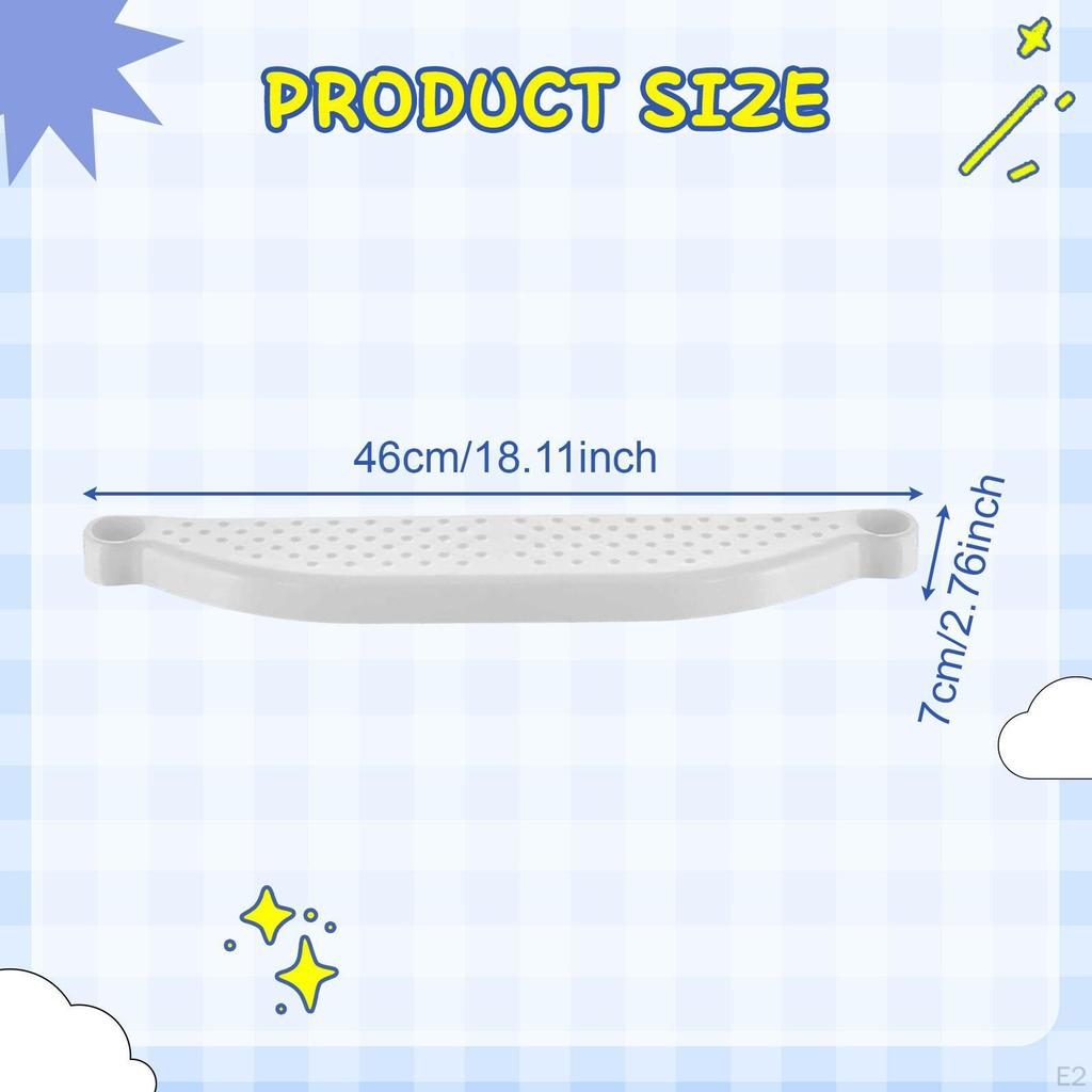 Подножка для высокого стульчика Портативный аксессуар Легко устанавливается Использование в ресторане