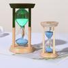 Креативные флуоресцентные песочные часы 1/10 минуты Декоративные песочные часы Светящийся песочный таймер Офис