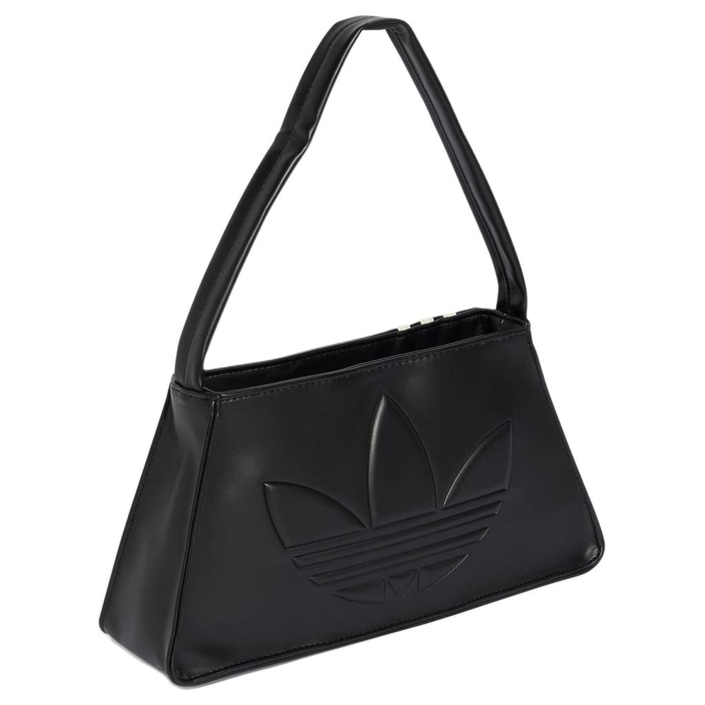adidas Женская черная сумка через плечо Originals Trefoil из полиуретана JC6001