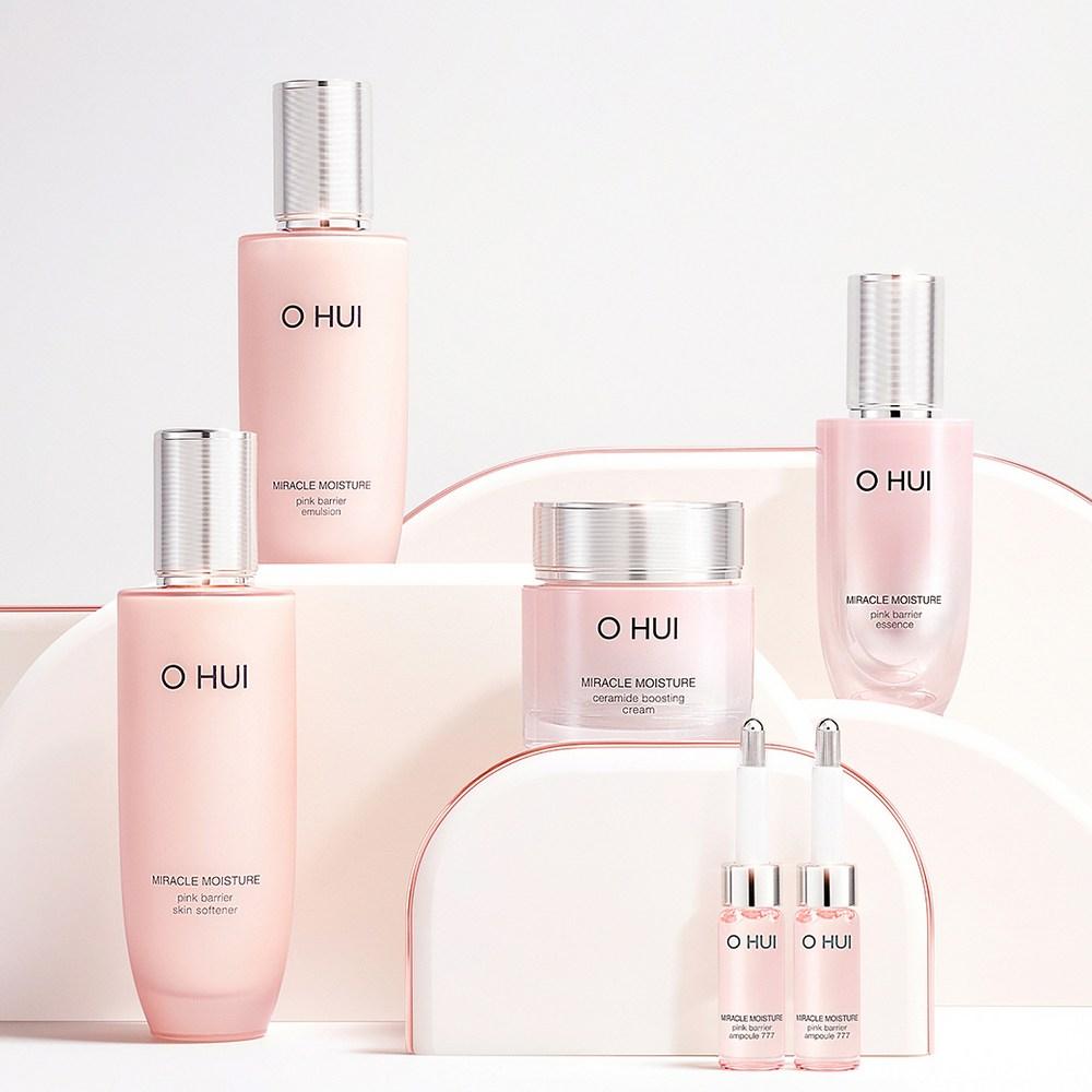 O HUI Miracle Moisture Pink Barrier Skin 150мл + Эмульсия 100мл + Крем 25мл
