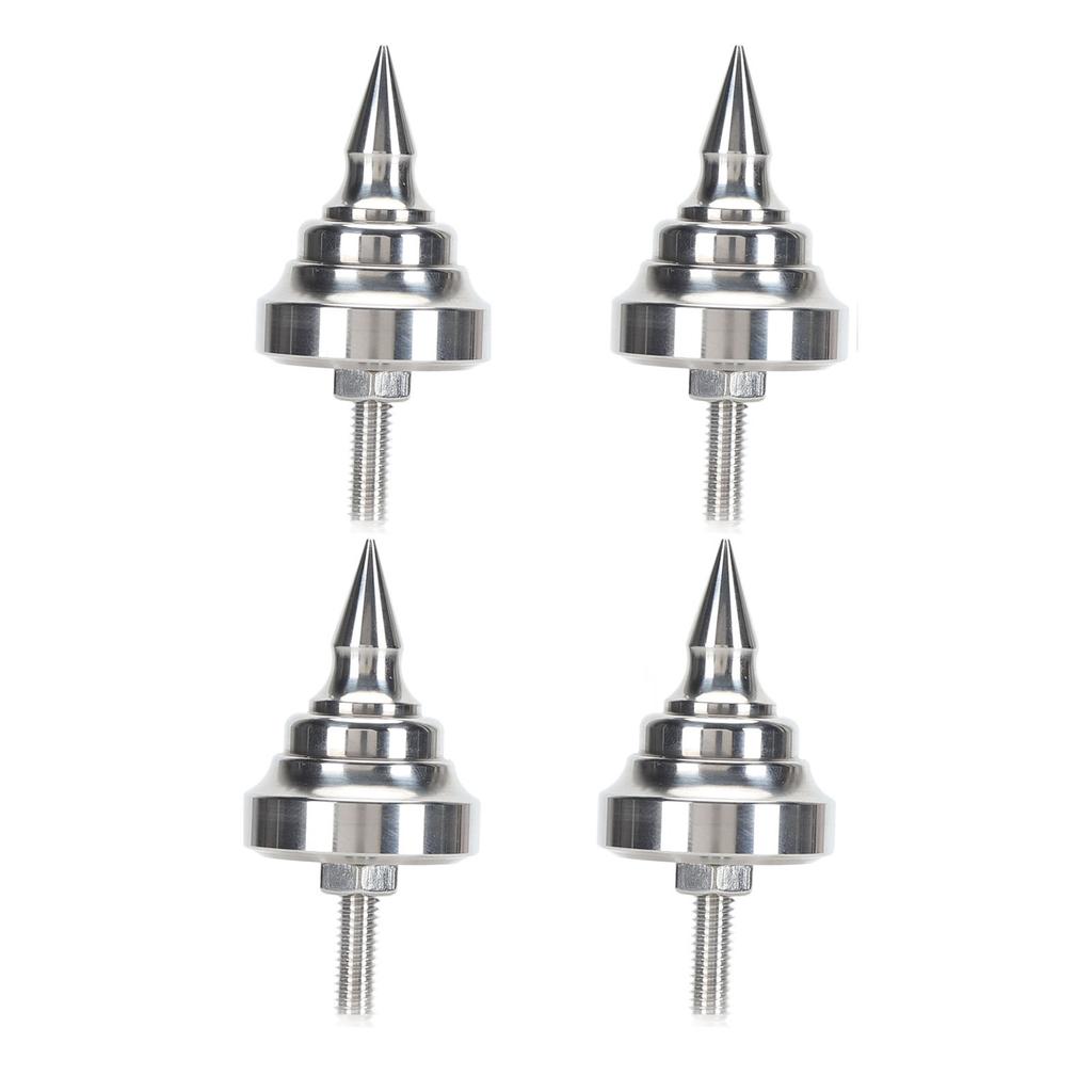 HiFi Speaker Spikes Shockproof Adjustable Stainless Steel Speaker Isolation Spike Feet for
