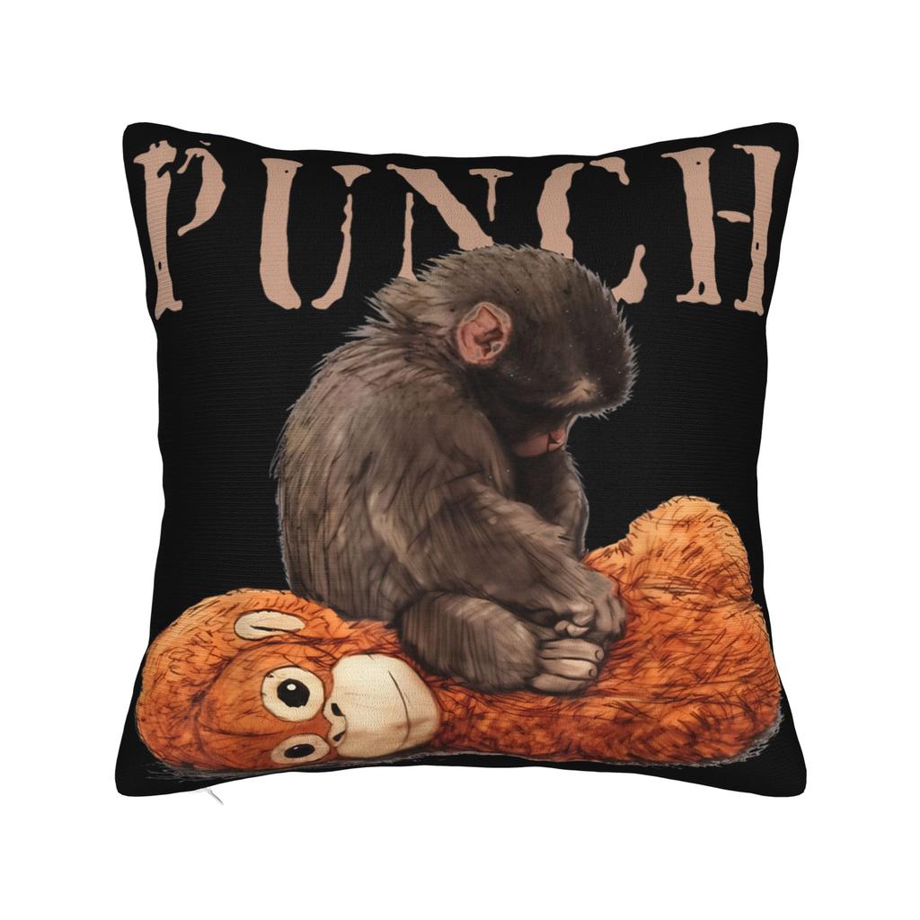 Punch Monkey Team Punch Pillowcases Vintage Pillow Case For Chair Sofa Home Decor Design Pillow Cover