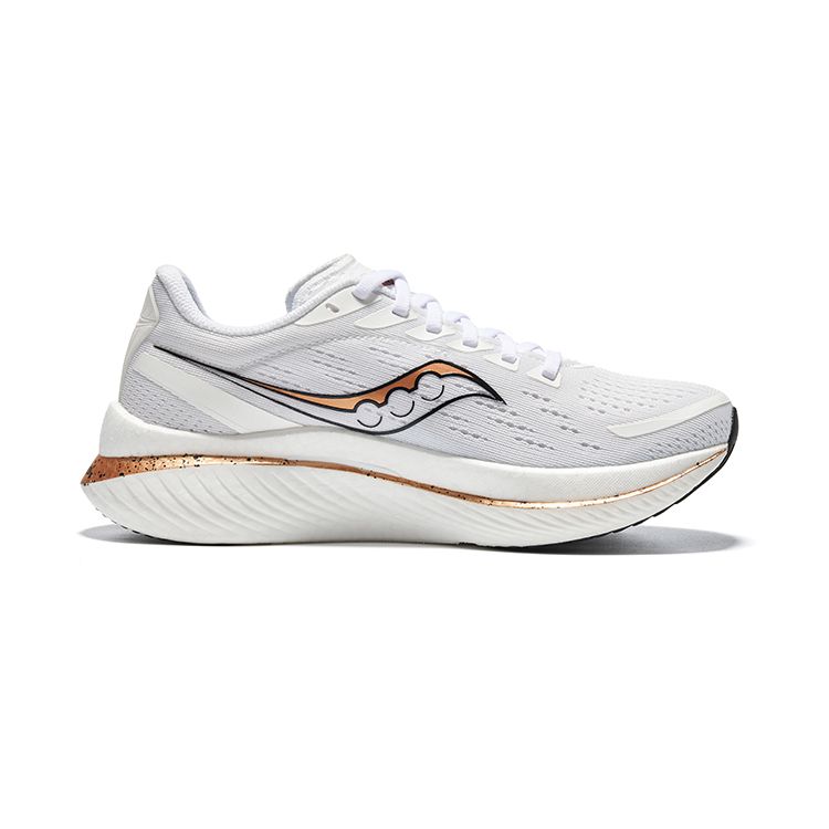 SAUCONY Endorphin Speed 3 Легкие Дышащие Прочные Низкие Кроссовки для Тренировок и Бега с Углеродной Пластиной Женские кроссовки Белый Платиновый S10756-14