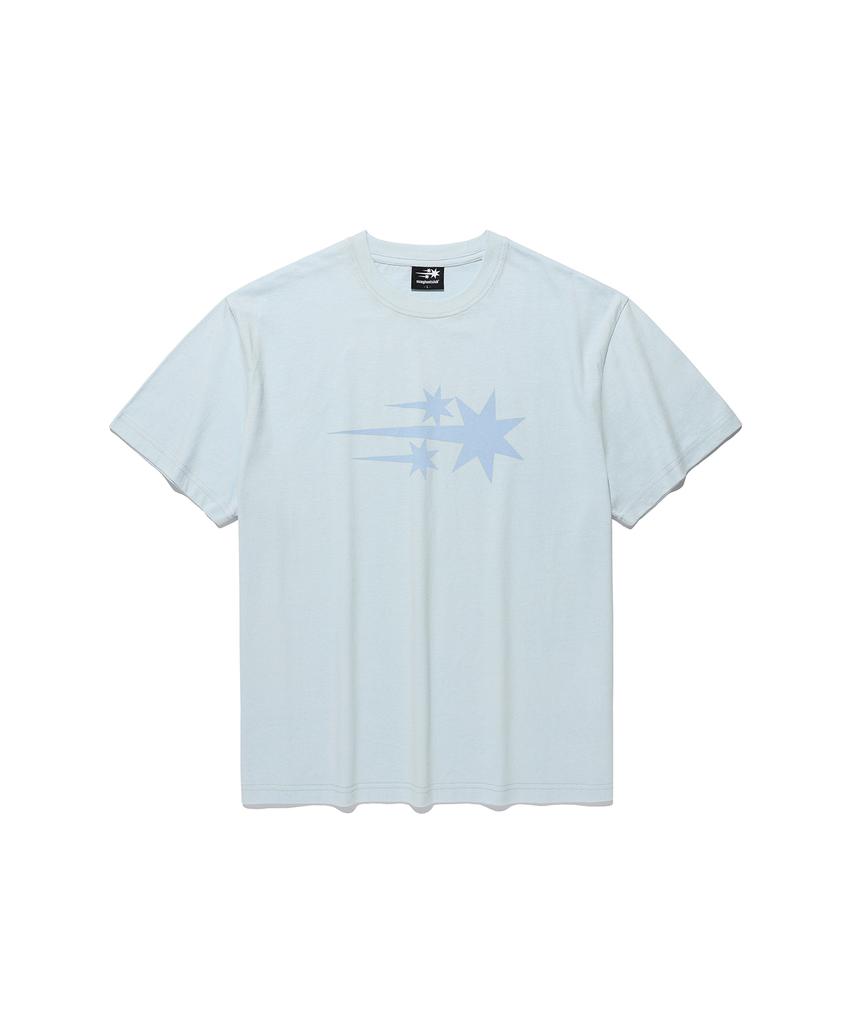 NICEGHOSTCLUB 3Star Basic Tee_Light Blue(Ng2Gmut534A)