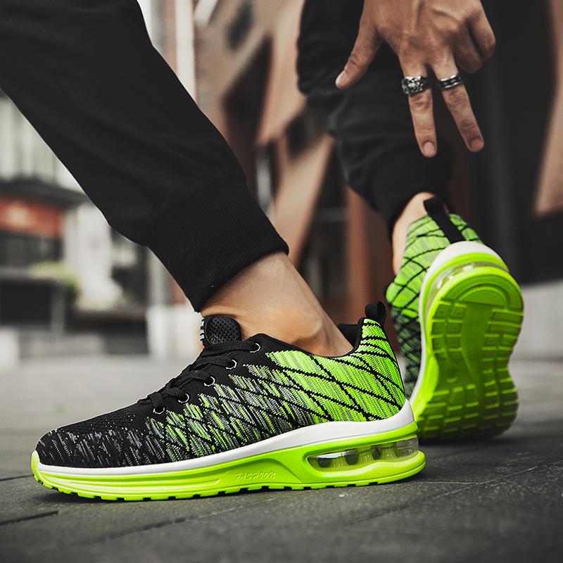 Пара кроссовок, модная дышащая уличная мужская спортивная обувь, легкие кроссовки, женская удобная спортивная обувь