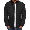 Autumn and Winter New Solid Color Cotton-padded Jacket Simple Atmosphere Men's Cotton Clothes