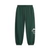 Li Ning Loose Comfortable Solid Color Knitted Sports Pants Men Bottoms Green AKLUC65-5