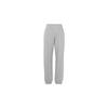 Embroidered Logo Fleece-Lined Warm Knit Joggers Women Bottoms Grey BV4090-063