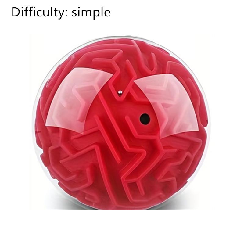 1 шт., лабиринт-головоломка, шар, волшебный логический игровой шар-головоломка, лабиринт-головоломка, кубический шар