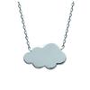 [M7647] - Silver Necklace 'Cloud'