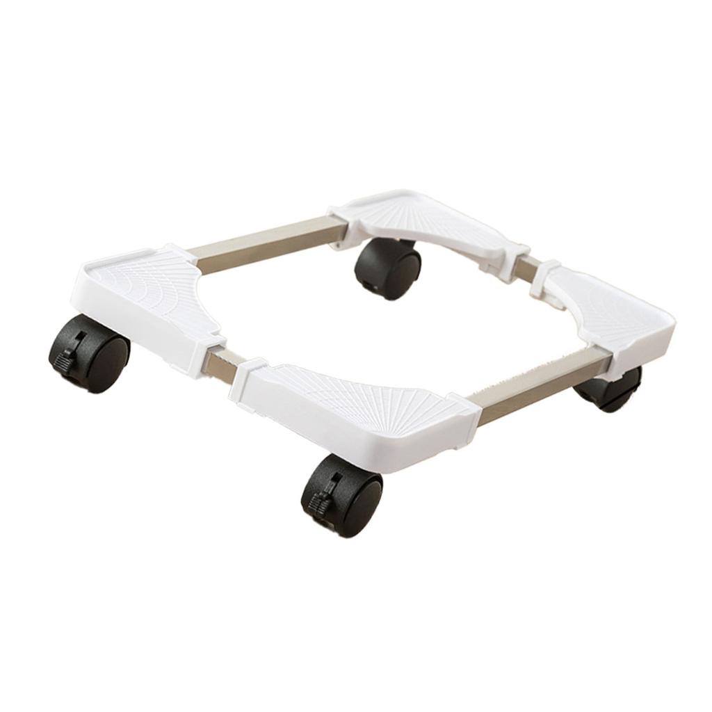 Computer Tower Stand Plastic Adjustable Mobile CPU Stand with Rolling Caster Wheels for Most Gaming