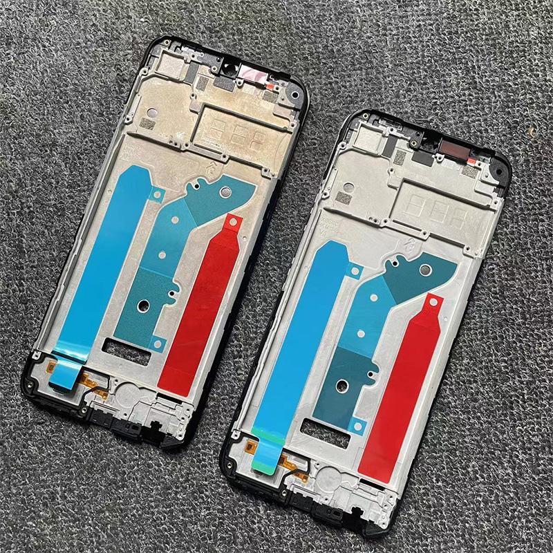 Housing Middle Frame LCD Bezel Plate Panel Chassis For Infinix Smart 6 Phone Metal LCD Frame X6511B X6511 X6511E Replacement