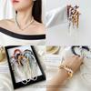 Summer New Pearl Magnetic Buckle Necklace Scarf For Women'S Niche High-End Feel Bracelet Temperament Collarbone Chain Scarf