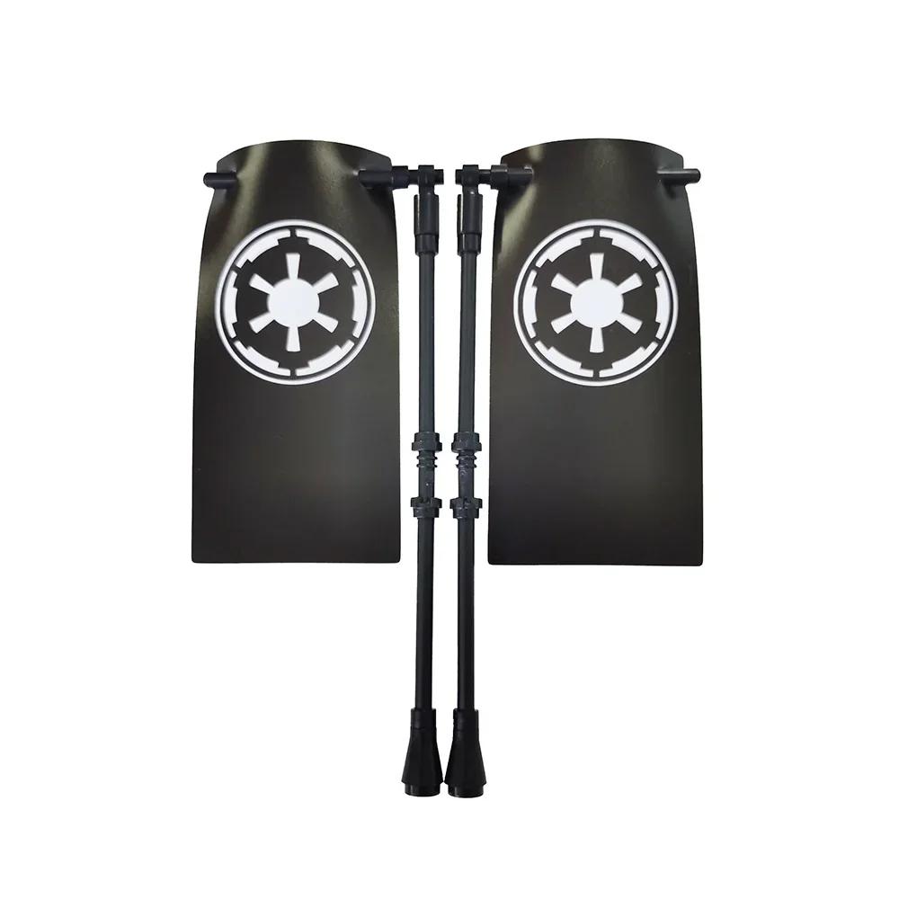 Флаг Строительный блок Средневековые города-государства Военная фигурка Флаг Оружие Древний Священная Римская империя Иерусалим Рыцарь Святого Лазаря Легион Игрушка