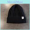 Knit Mens Hat With Solid Color Design Thick Knit Hat For Winter And Use Autumn