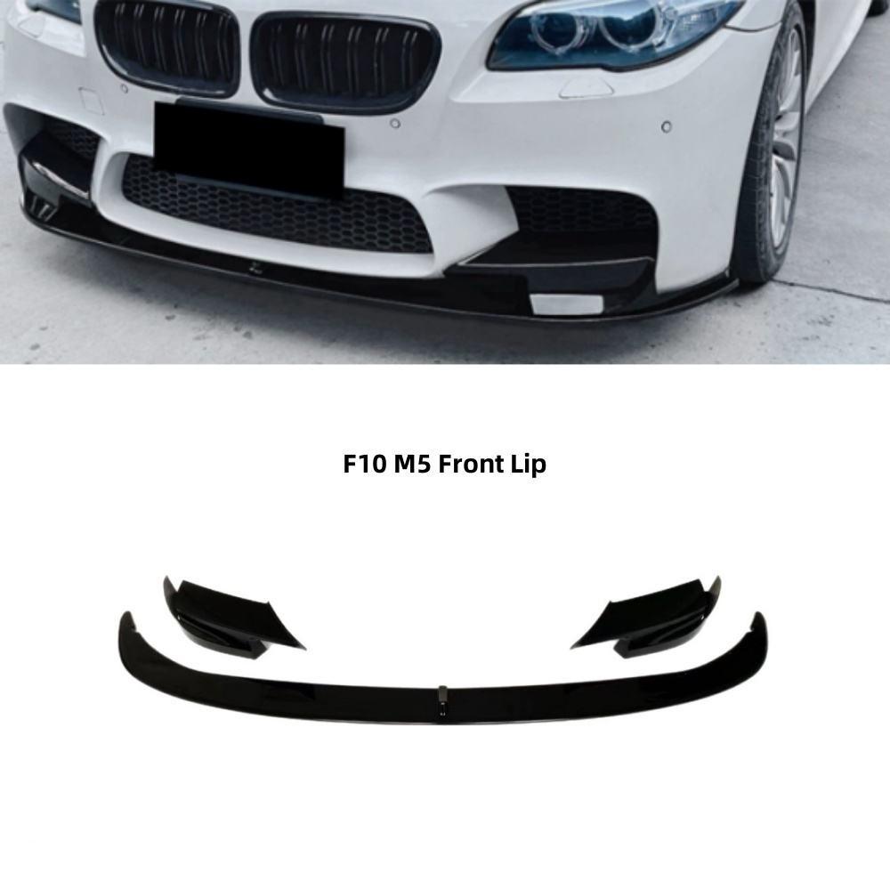 Передний сплиттер BMW M5 F10 в стиле MP, 3-составной комплект, для моделей 2011-2016 гг.