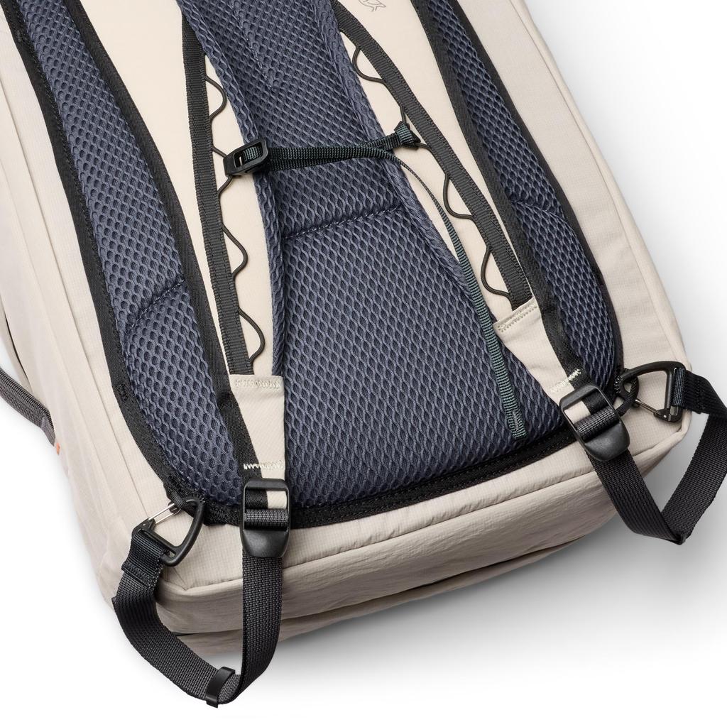 Bellroy Lite Travel Pack 38L Carry-On Backpack with Laptop Pocket, Mesh Divider, and Retractable Shoulder Strap - Ash