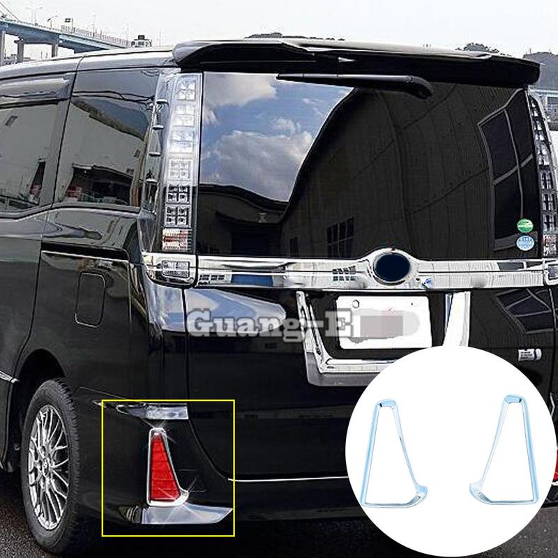 Декоративная рамка заднего противотуманного фонаря для Toyota Noah Voxy 80 серии 2015 2016 2017 2018 Автоаксессуары "Брови"