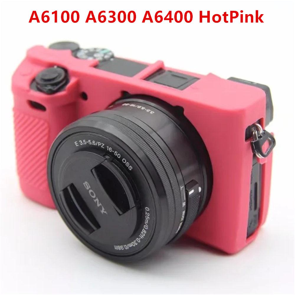 Мягкий силиконовый защитный чехол для корпуса камеры для Sony Alpha A6700 A6500 A6400 A6300 A6100 A6000, резиновая накладка, скин