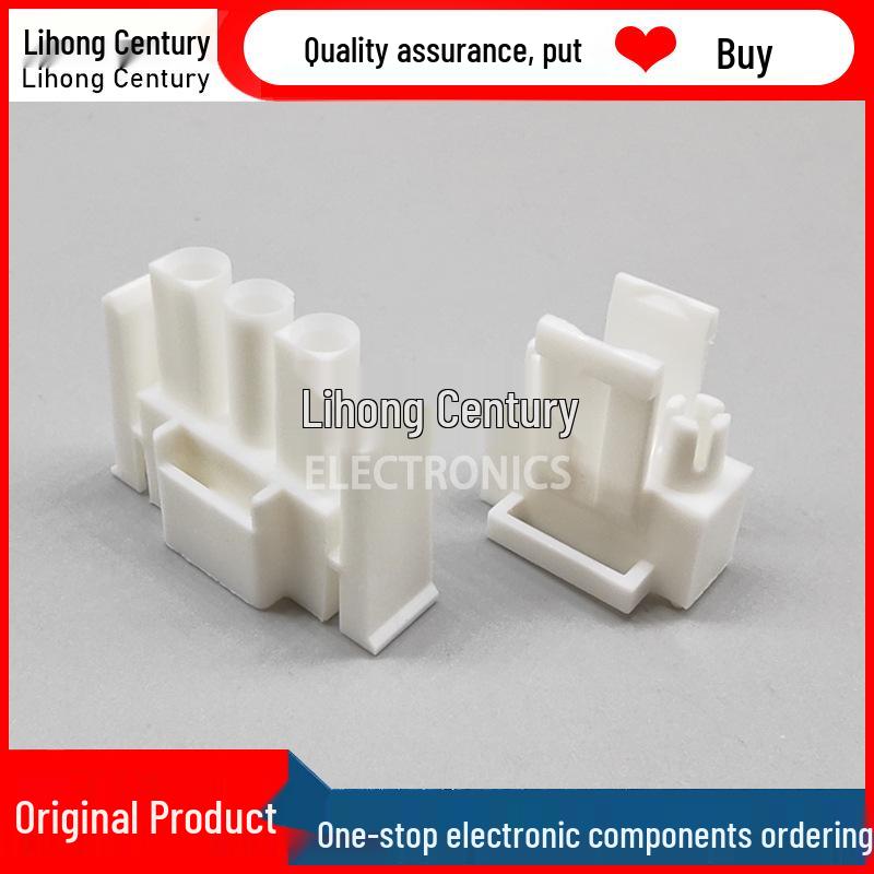 TE Tyco Original 770018-1 Connector, 3-Pin, 6.35mm Pitch Plastic Housing