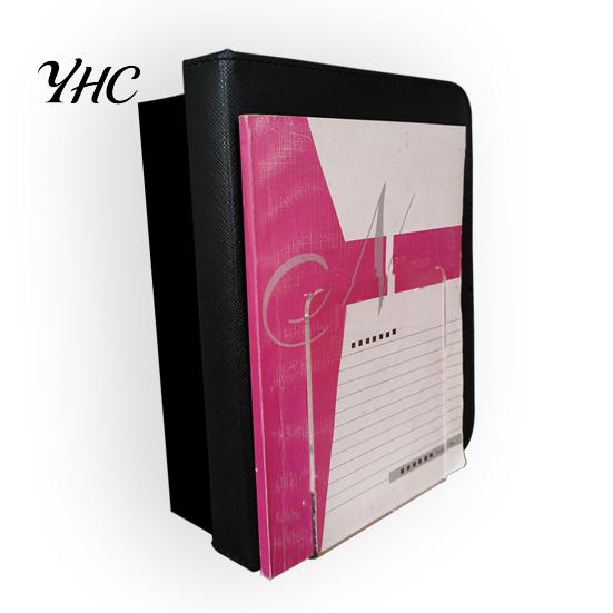 L-shaped Bookend 4Pcs Book End Transparent Acrylic Bookends Smooth Surface Stand L-Shaped Storage Rack for Home School