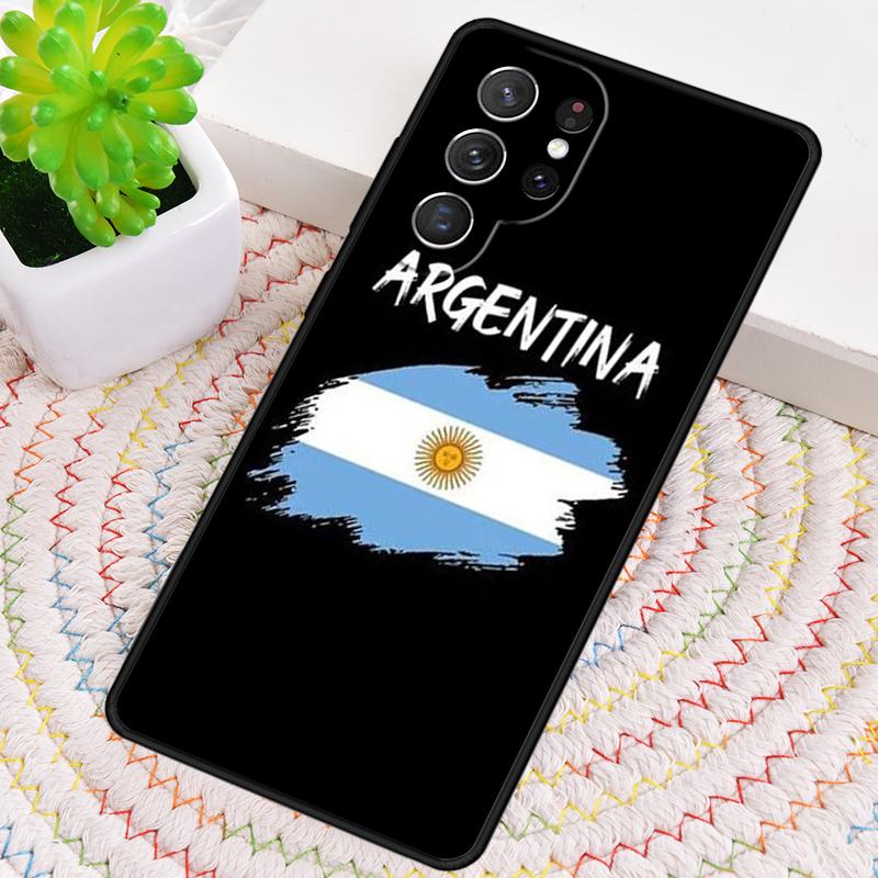Чехол для телефона Флаг Аргентины для Samsung Galaxy note 10 pro S26 Ultra S23 S24 FE S25 S21 S22 PLUS ударопрочный Чехол