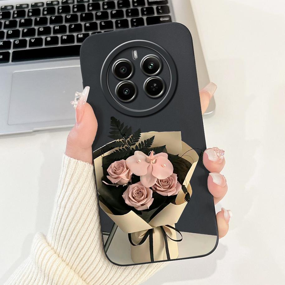 Чехол для Realme 12 Pro Plus RMX3840 RMX3841 Чехол Роскошный Мраморный Мягкий Силикон Ударопрочный Funda Для Realme 12 12+ 12Pro 12X Coque