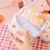 1/2/3PCS Makeup Bag Portable Small Square Storage Bag Small Bag Simple And Beautiful Large Capacity 25g Cartoon Home Supplies