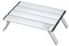 Captain Stag Outdoor Aluminum Roll Table Compact Nano Type Width 330 X Depth 215 X Height Storage Case Silver Table, 2, 105mm, Foldable, Included,
