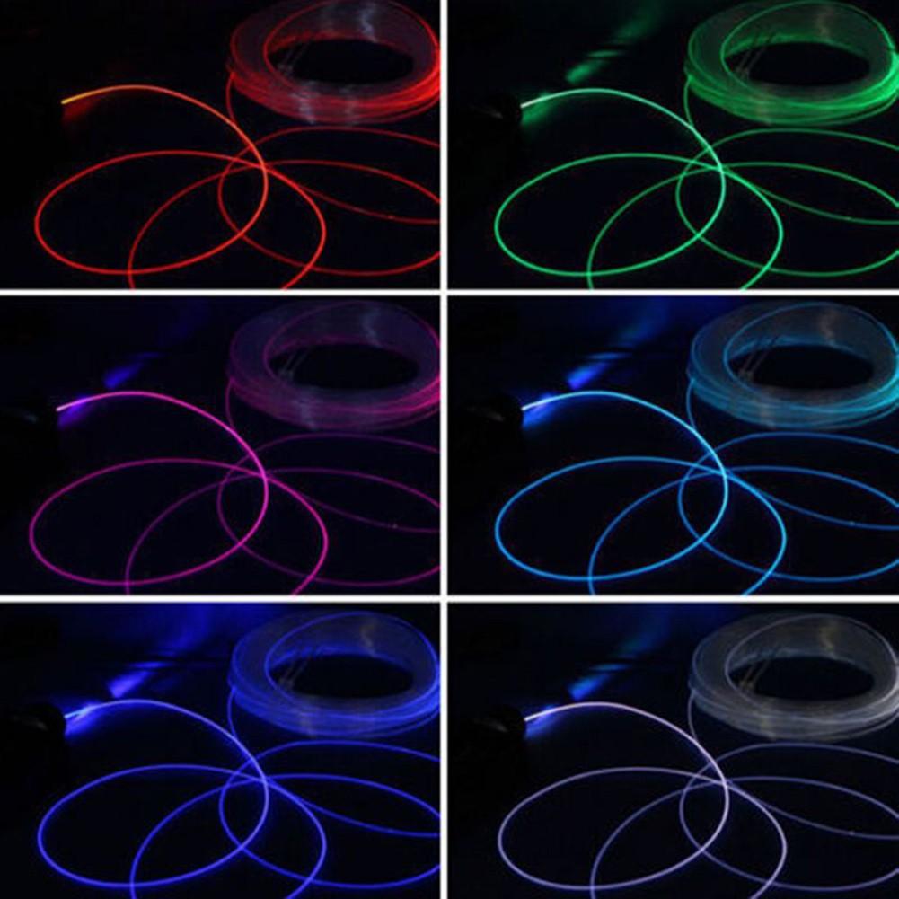 Ламповая полоса Волоконно-оптический кабель Красочный прозрачный полимер