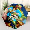 Toy Story, Woody Automatic Opening and Closing Umbrella, Compact Travel Umbrella, Lightweight and Portable, Suitable for Beach Commuting Bus
