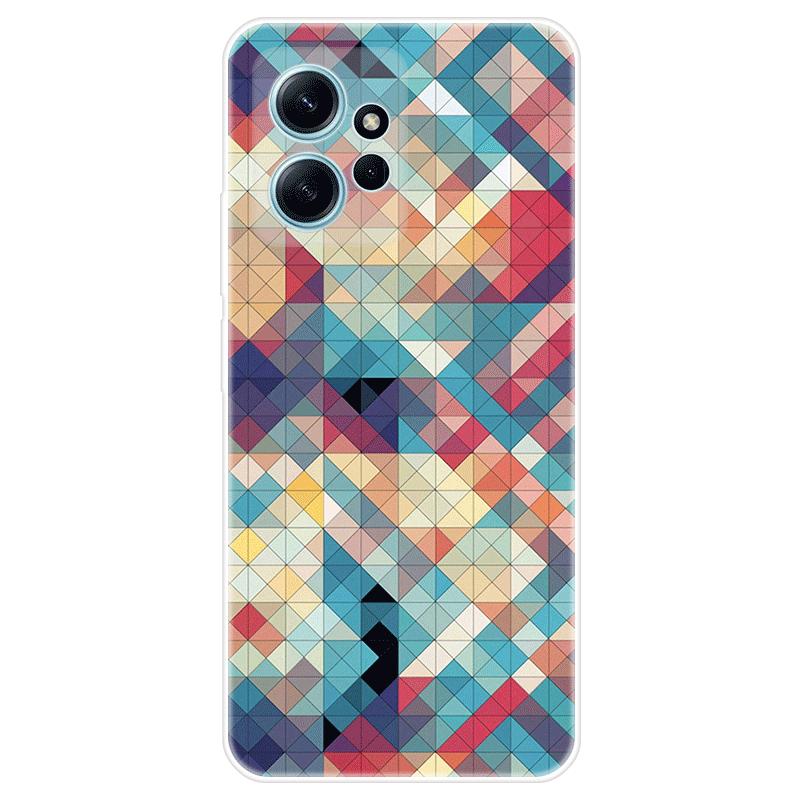 Для Xiaomi Redmi Note 12 Note12 4G чехол Мягкая силиконовая задняя крышка Мультяшный чехол для телефона Разнообразие