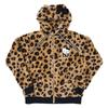 Hello Kitty Boa 295922 Zip-Up Hoodie, Brown,