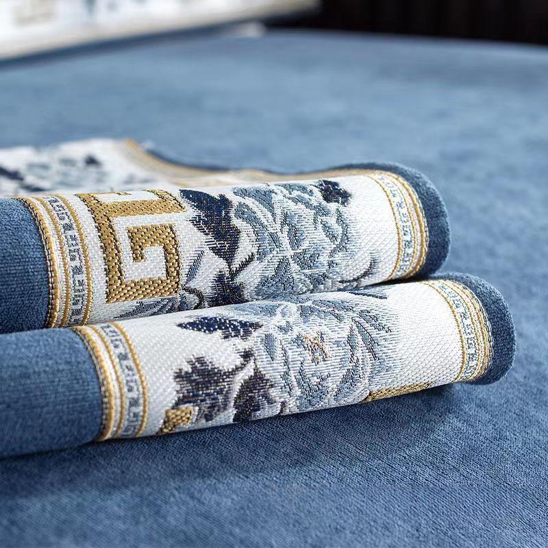 Новые чехлы для диванов из синели в китайском стиле, всесезонные чехлы для диванов из массива дерева для гостиной, противоскользящие чехлы для диванов, полотенца для диванов, домашний декор