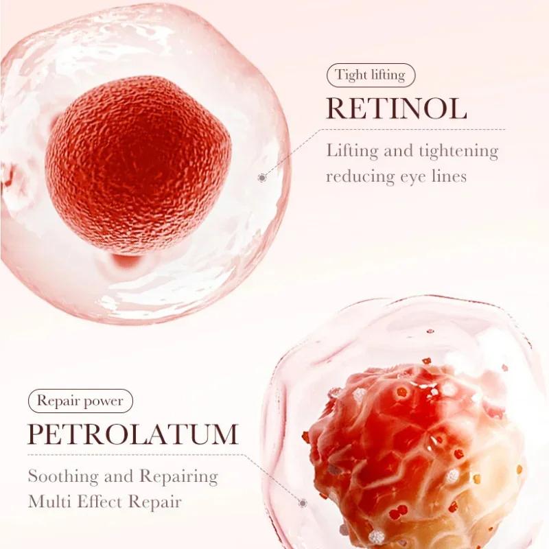 Крем для мгновенного удаления мешков под глазами с коллагеном, против морщин, разглаживание мелких морщин, укрепление кожи, против темных кругов, отечности, осветление кожи, уход за кожей вокруг глаз