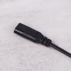 IEC 320 C8 2Pin Male To 2 X C7 Female Y Split Power Cable Около 28 см IEC 320 C7 To C8 Удлинительные шнуры C8 Male To C7 Female Cable