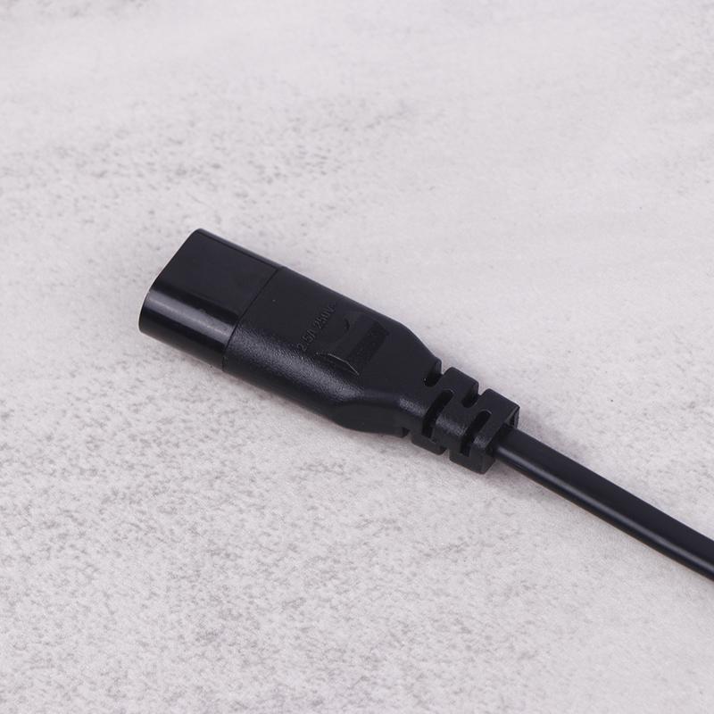 IEC 320 C8 2Pin Male To 2 X C7 Female Y Split Power Cable Около 28 см IEC 320 C7 To C8 Удлинительные шнуры C8 Male To C7 Female Cable
